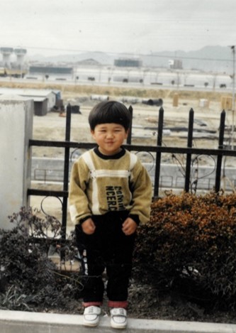 1989년 가락타운 101동 앞