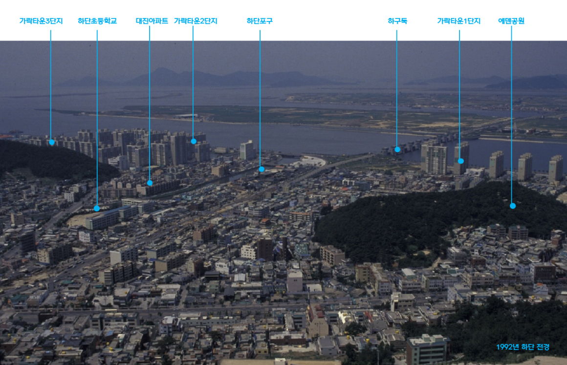 aerial photograph 1992